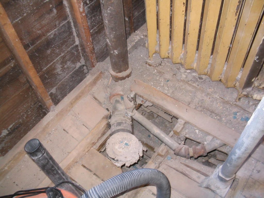 Winnipeg Wolseley - Bathroom Reno Rough in plumbing