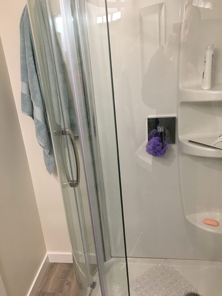 new shower Bathroom Renovation - Winnipeg Bathroom Renovations - All Canadian Renovations Ltd.