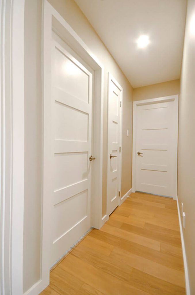 hallway and doors Whole Home Renovation - Whole Home Renovations Winnipeg - Kitchen Renovations Winnipeg - All Canadian Renovations Ltd.